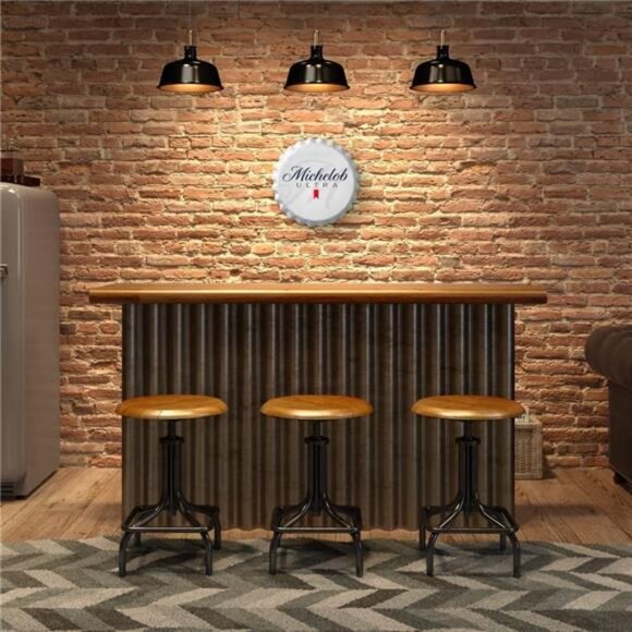 Michelob Ultra Beer Metal Bottle Cap Sign Garage Shop Bar Man Cave Outdoor LARGE - Picture 2 of 6